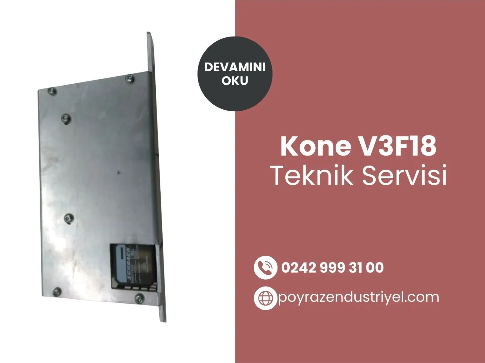 Kone V3f18 Teknik Servisi